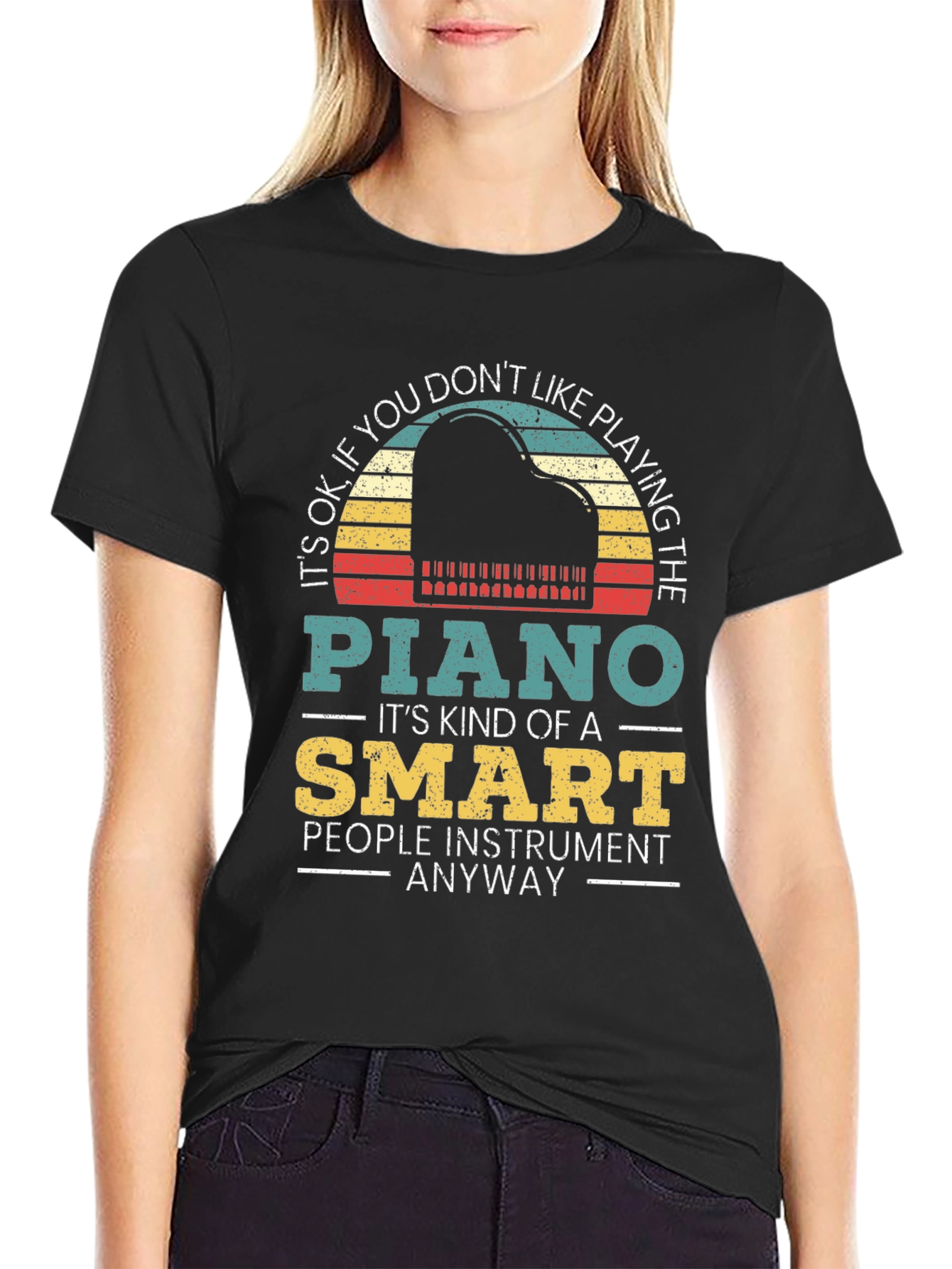 Piano Player T-Shirt - Funny Musician Tee