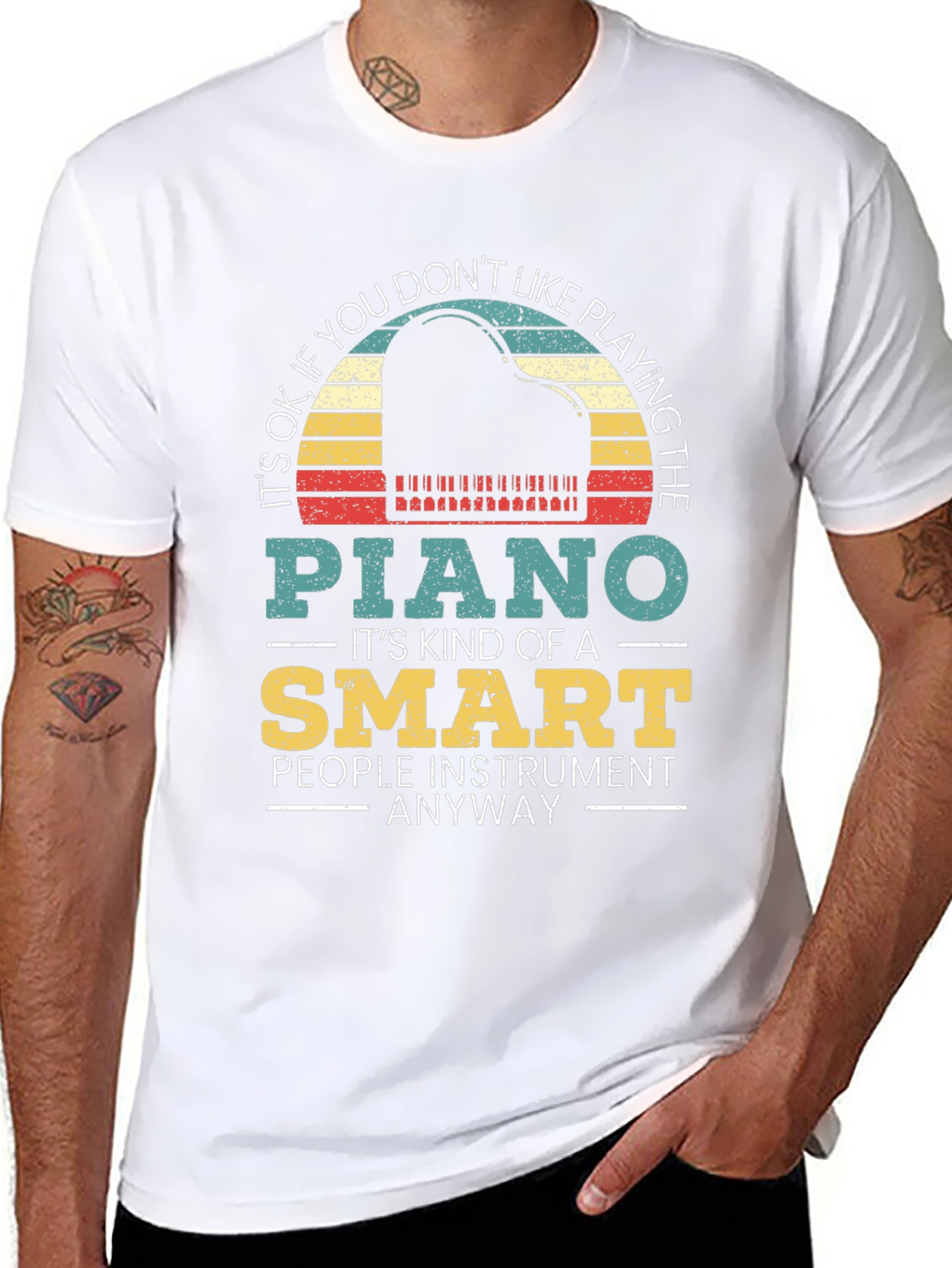 Piano Player T-Shirt - Funny Musician Tee