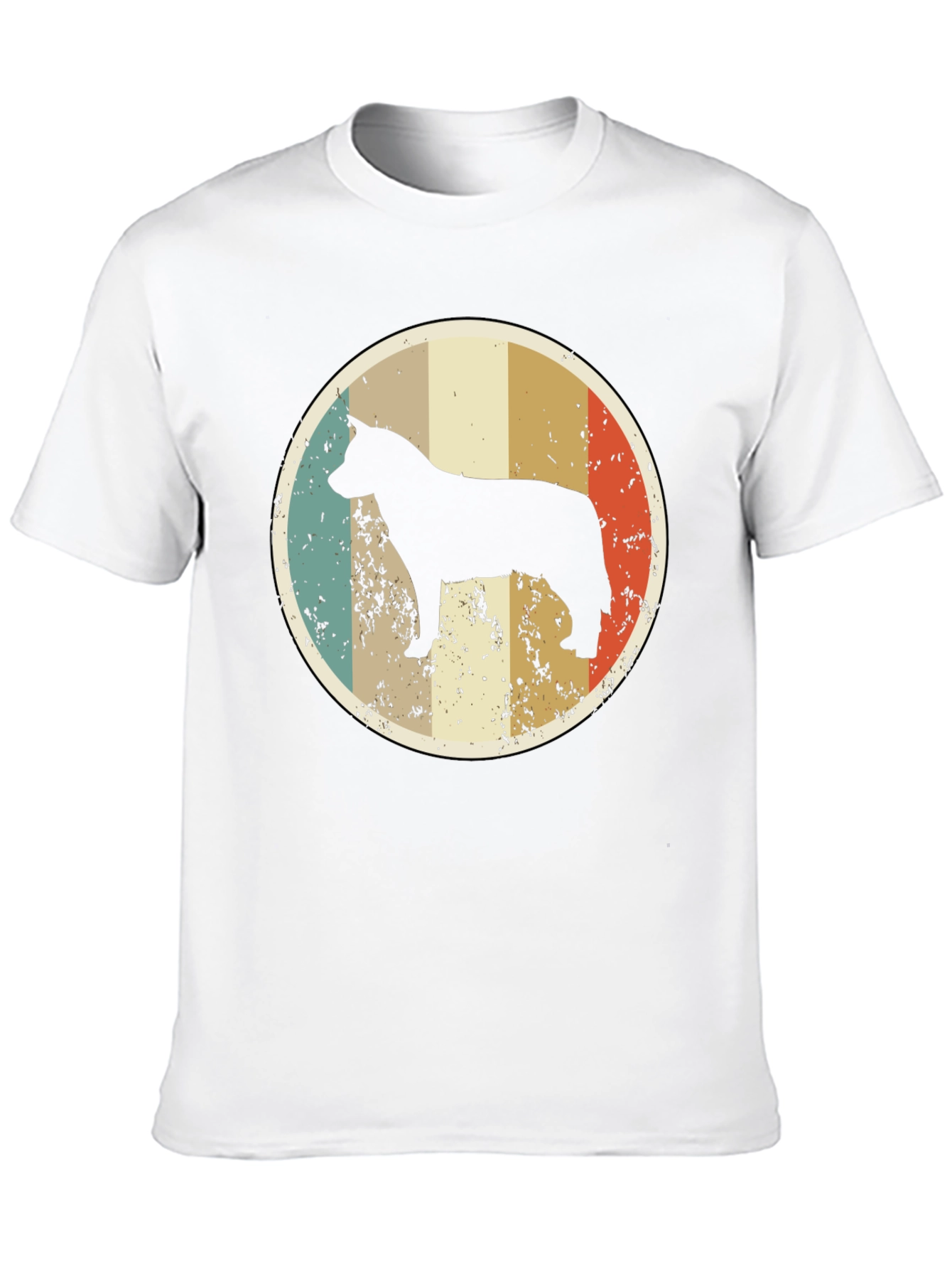 Retro Dog Silhouette T-Shirt