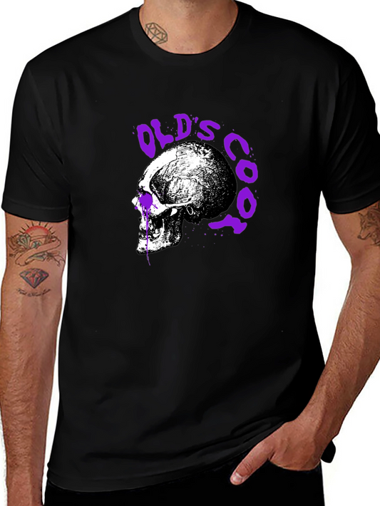 Skull Graphic Print T-Shirt