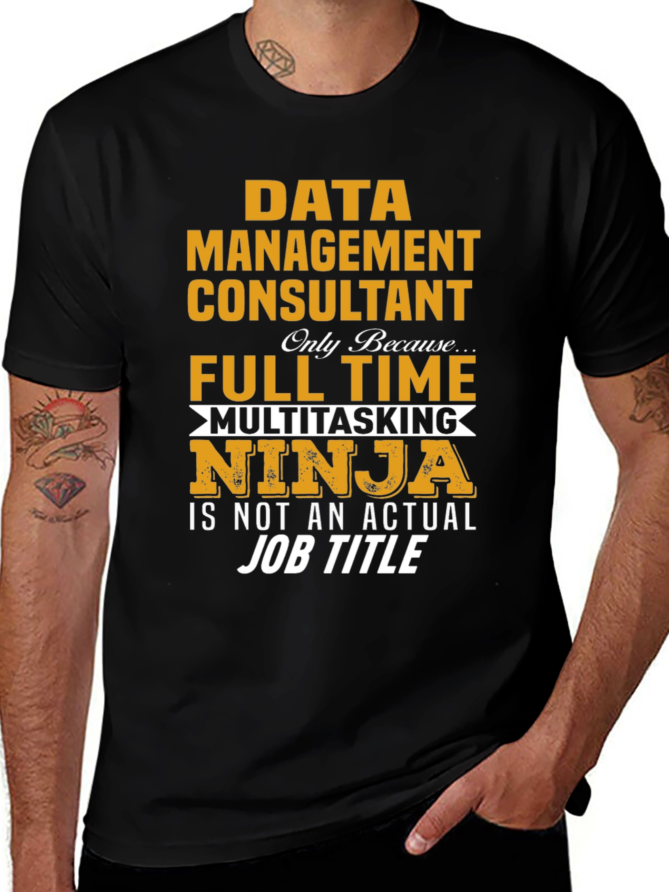 Data Management Consultant Ninja T-Shirt
