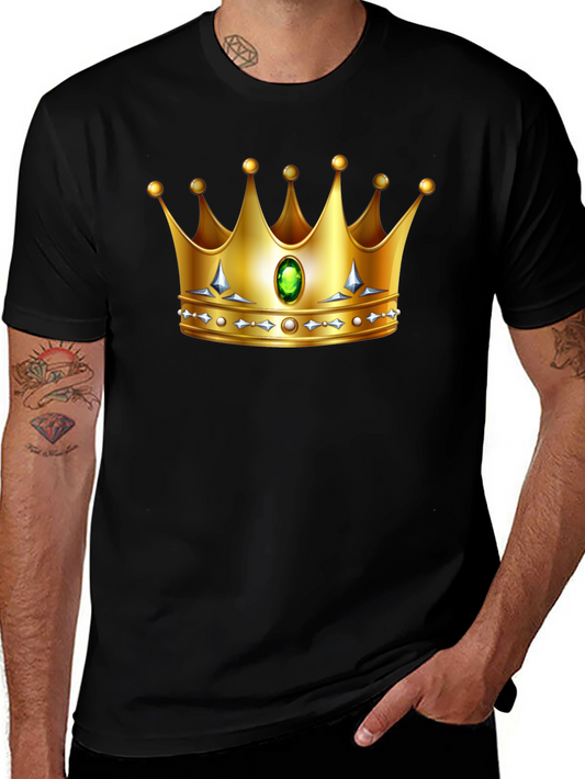 Golden Crown Graphic Tee - King/Queen Style