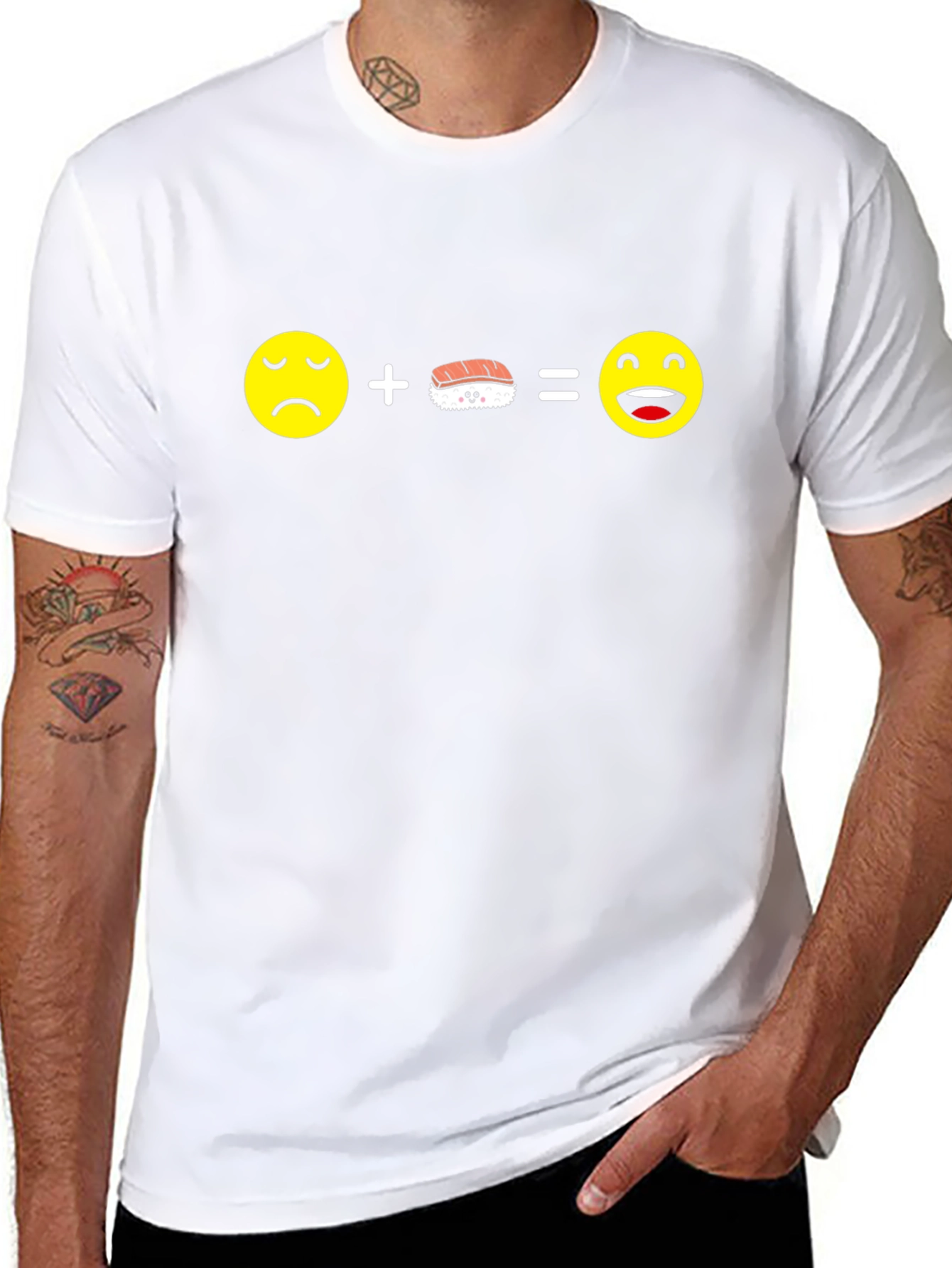 Sushi Makes Me Happy T-Shirt