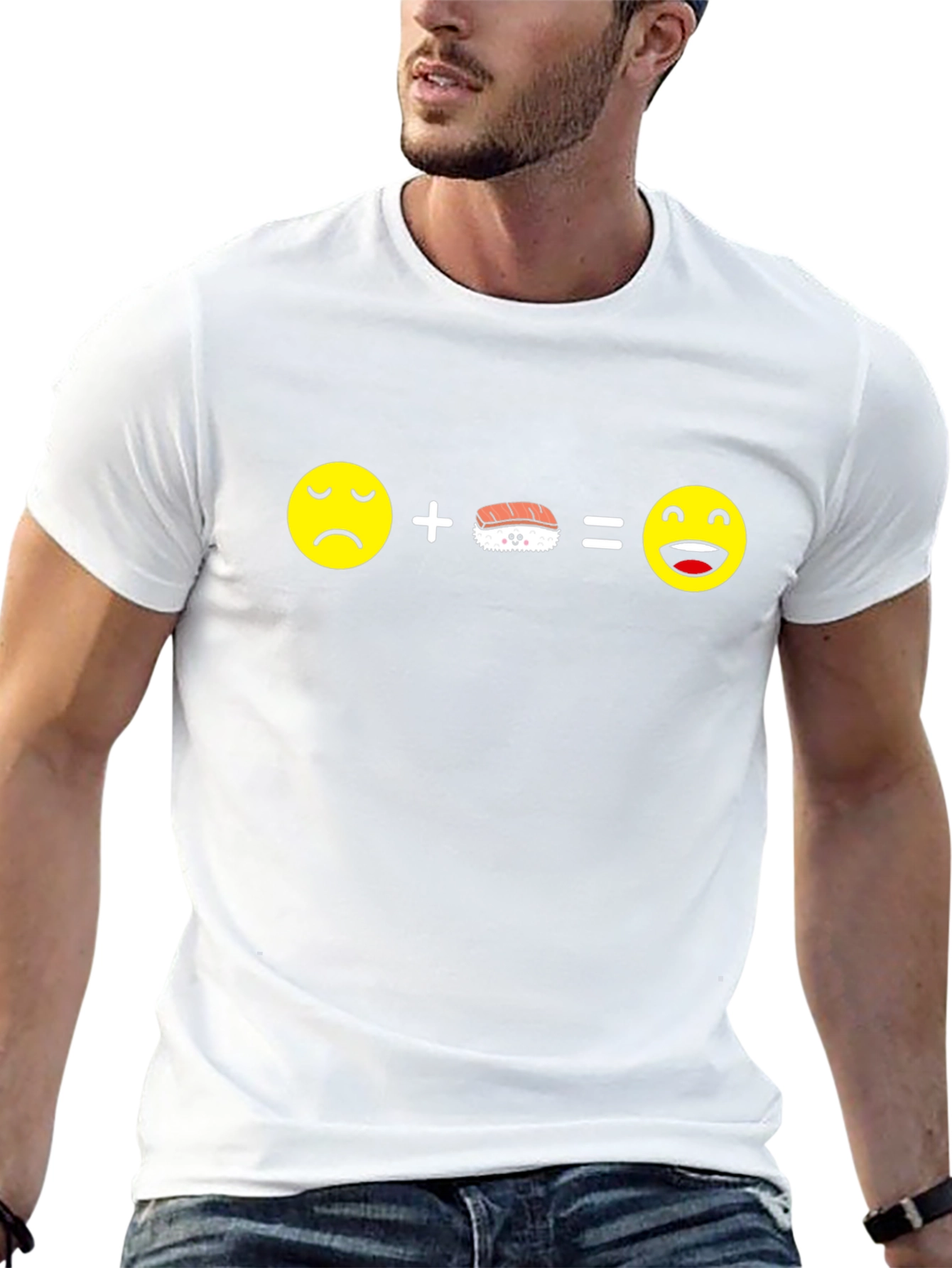 Sushi Makes Me Happy T-Shirt