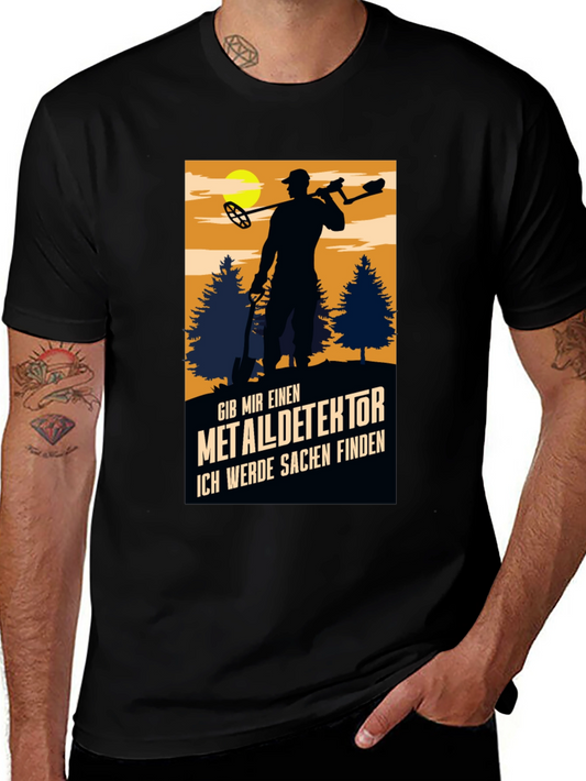 Metal Detector T-Shirt - Hidden Treasures Await!