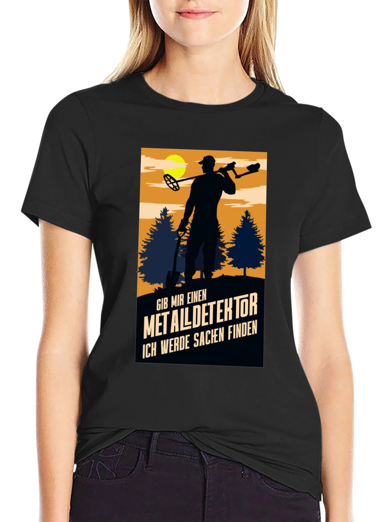 Metal Detector T-Shirt - Hidden Treasures Await!