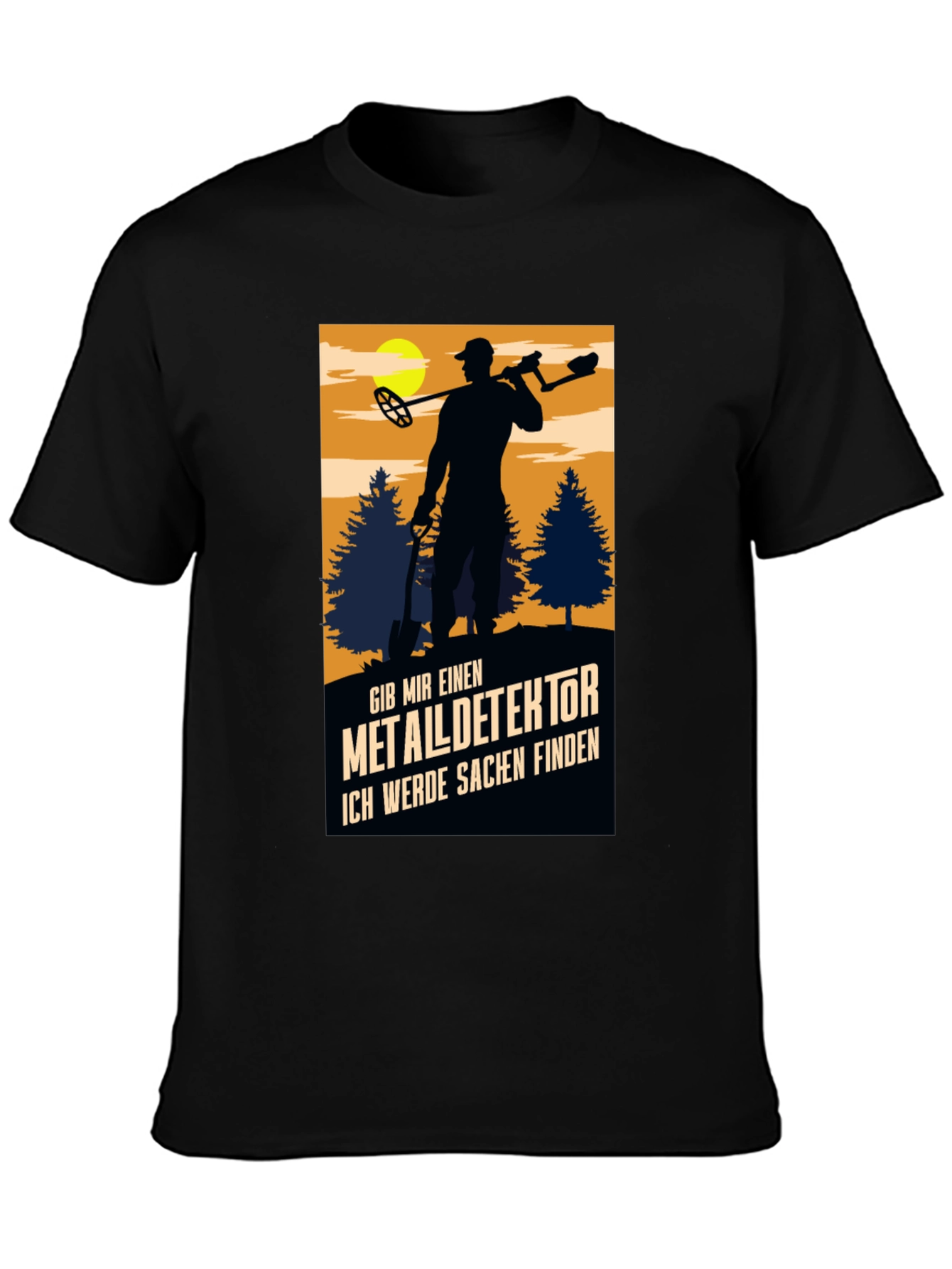 Metal Detector T-Shirt - Hidden Treasures Await!
