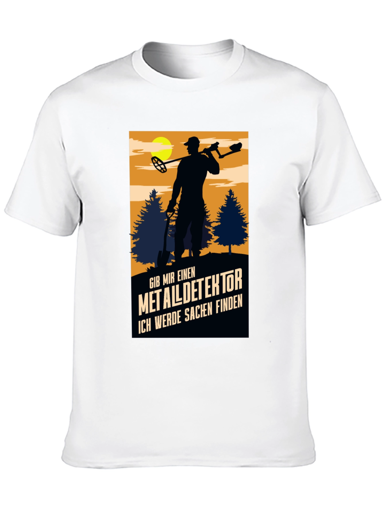 Metal Detector T-Shirt - Hidden Treasures Await!