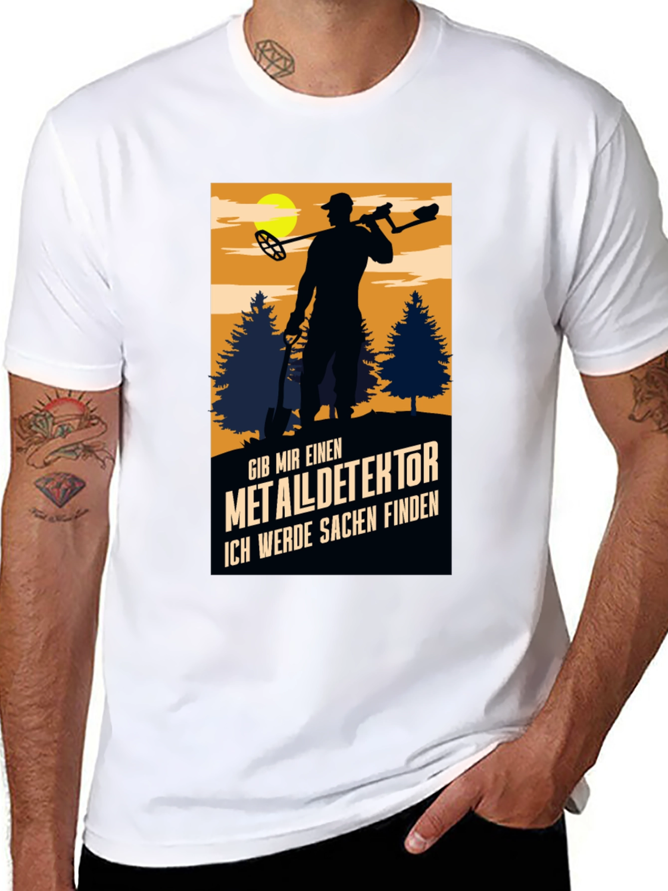 Metal Detector T-Shirt - Hidden Treasures Await!