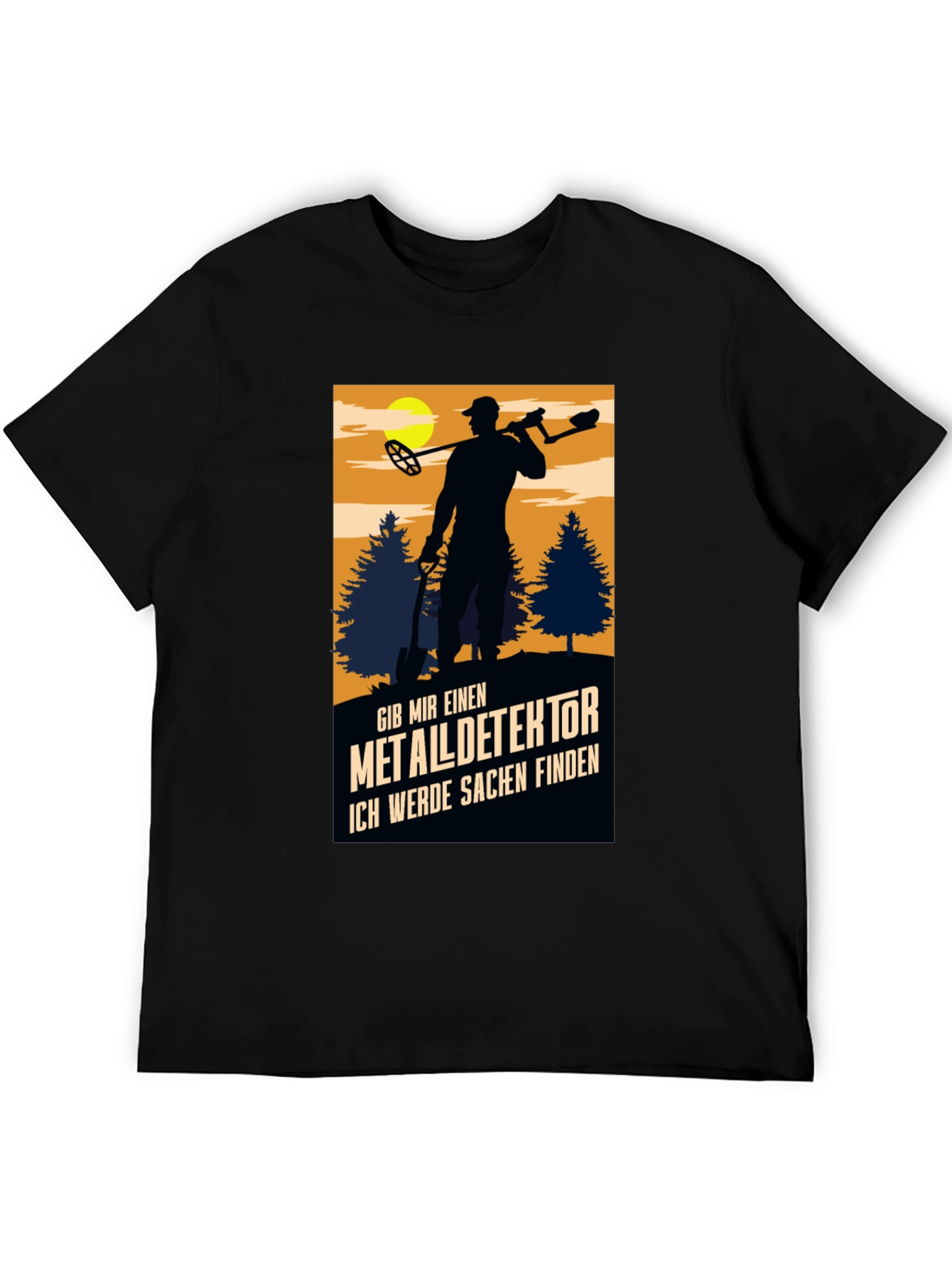 Metal Detector T-Shirt - Hidden Treasures Await!