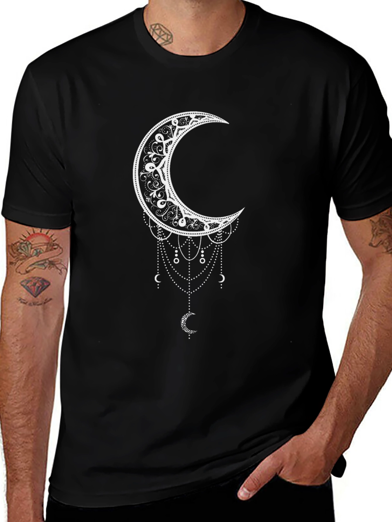 Crescent Moon Graphic T-Shirt