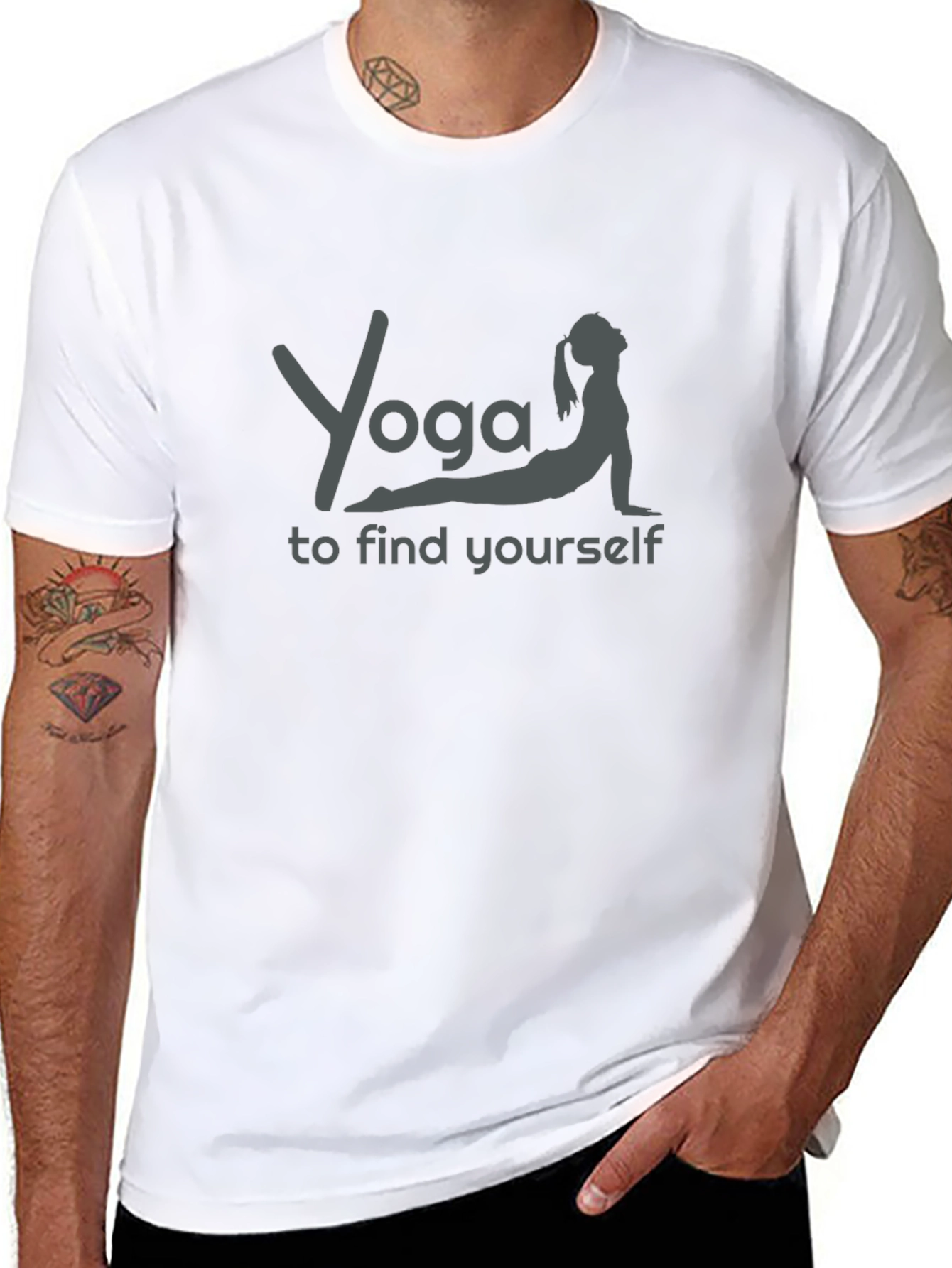 Yoga Find Yourself Graphic T-Shirt