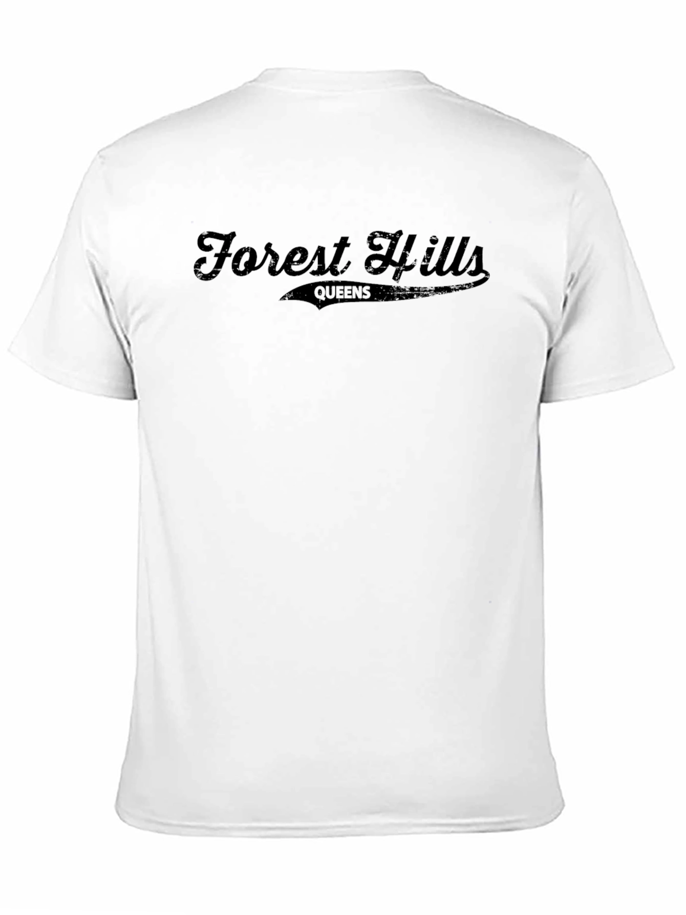 Forest Hills Queens Black Graphic Tee