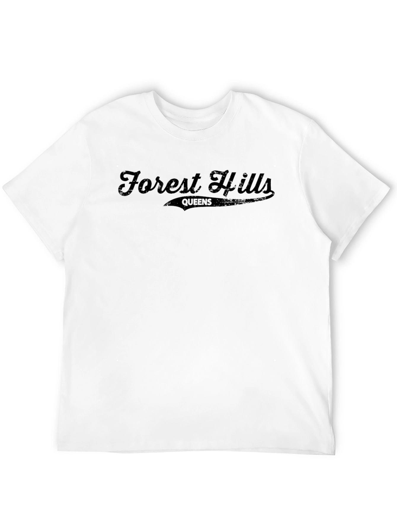 Forest Hills Queens Black Graphic Tee
