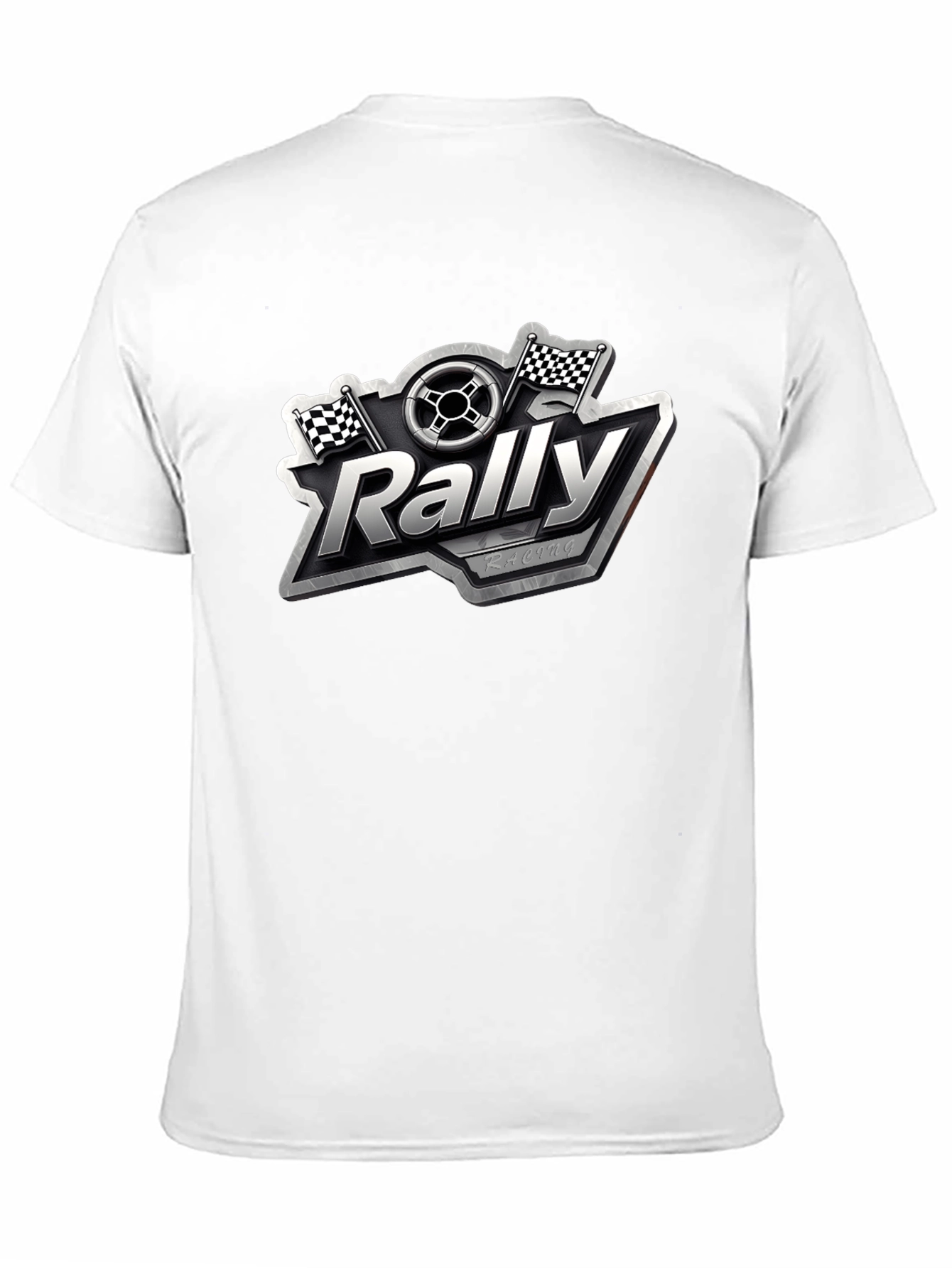 Rally Racing Graphic Tee - Black