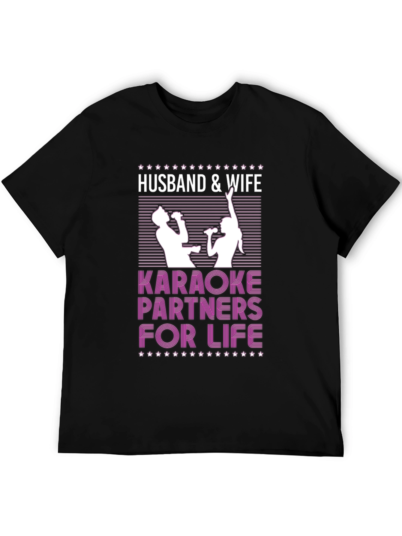 Husband & Wife Karaoke Partners T-Shirt