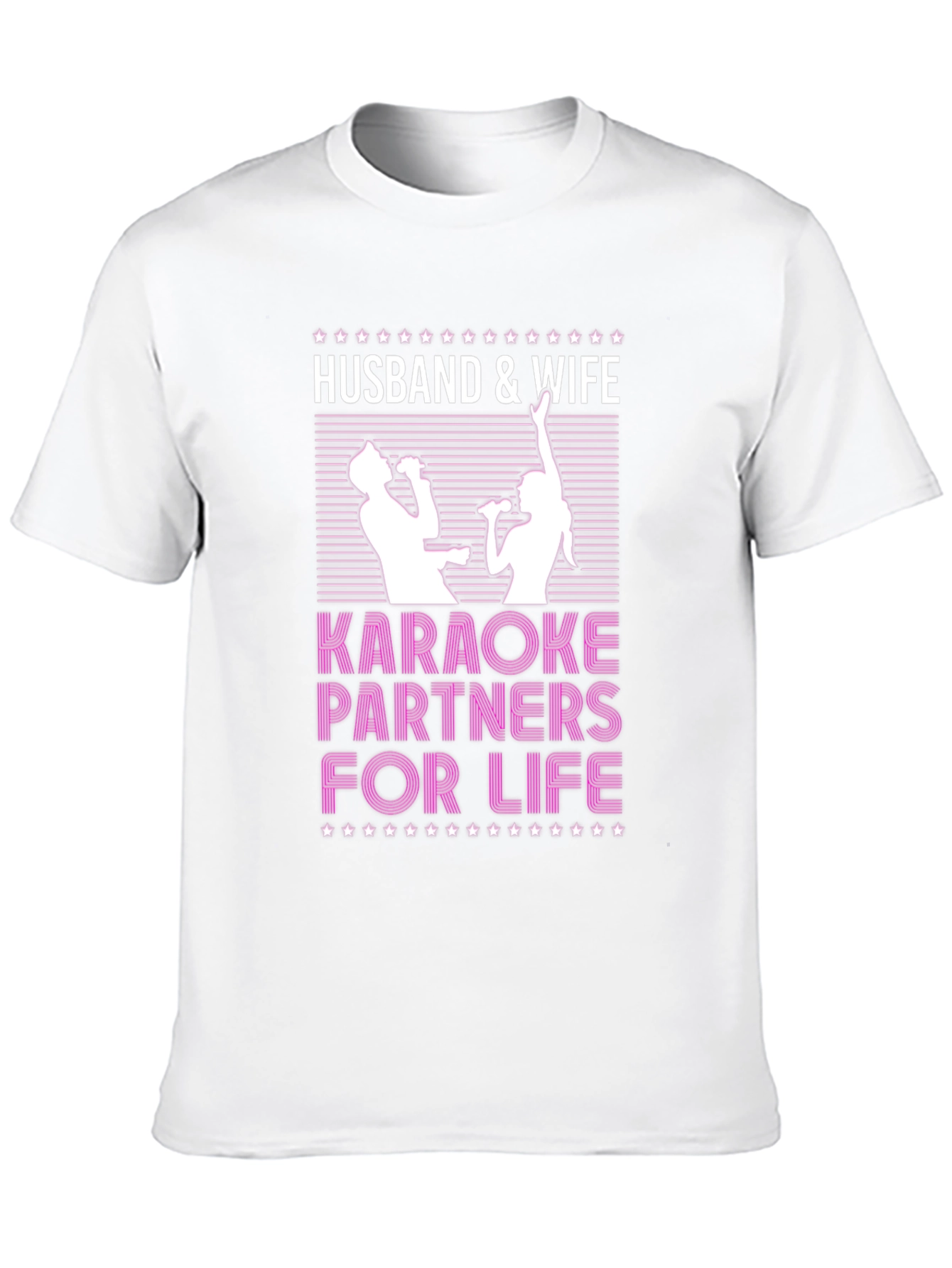 Husband & Wife Karaoke Partners T-Shirt