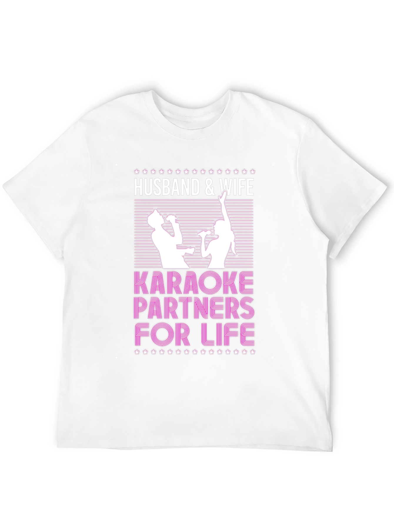 Husband & Wife Karaoke Partners T-Shirt