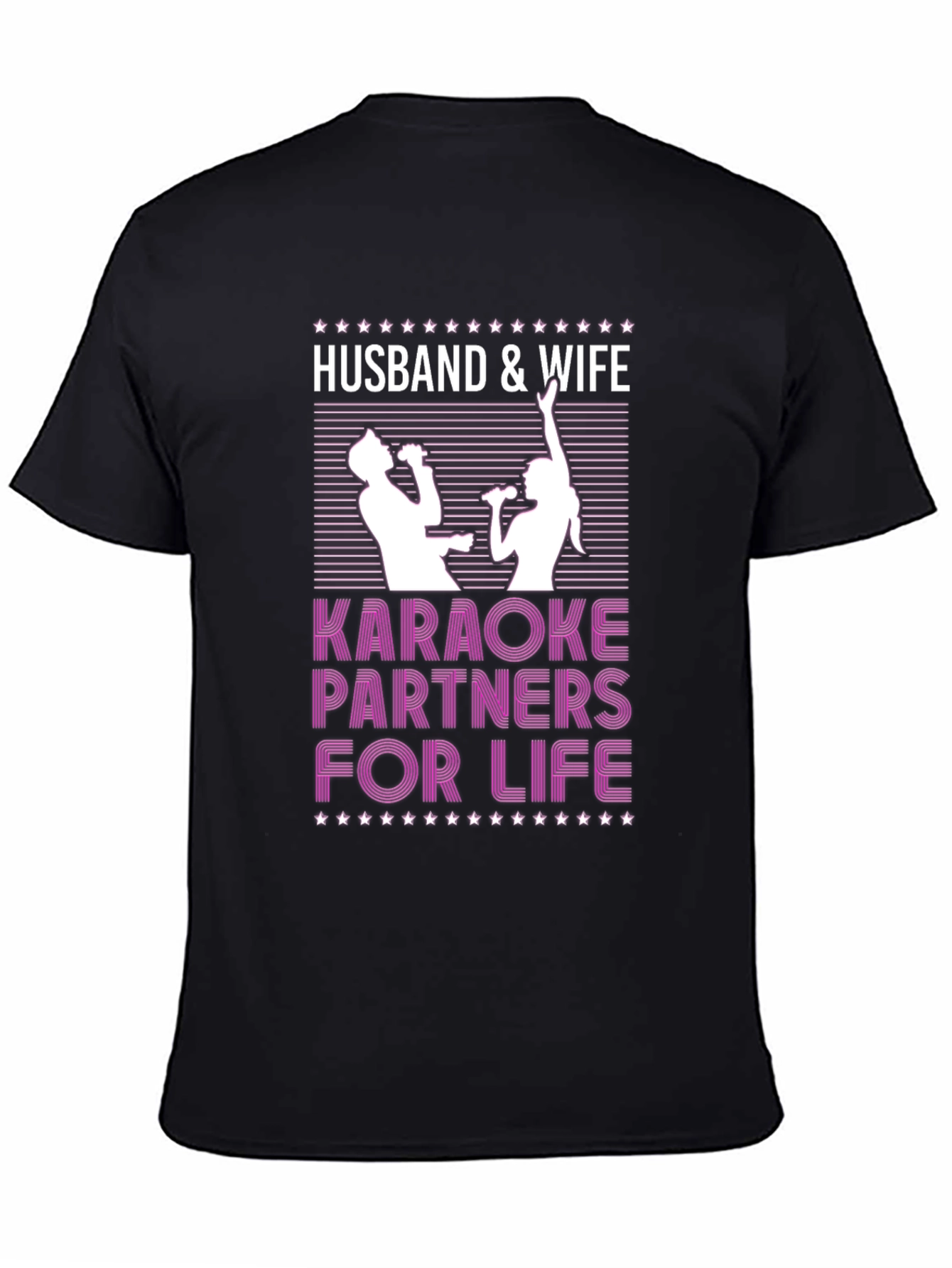Husband & Wife Karaoke Partners T-Shirt