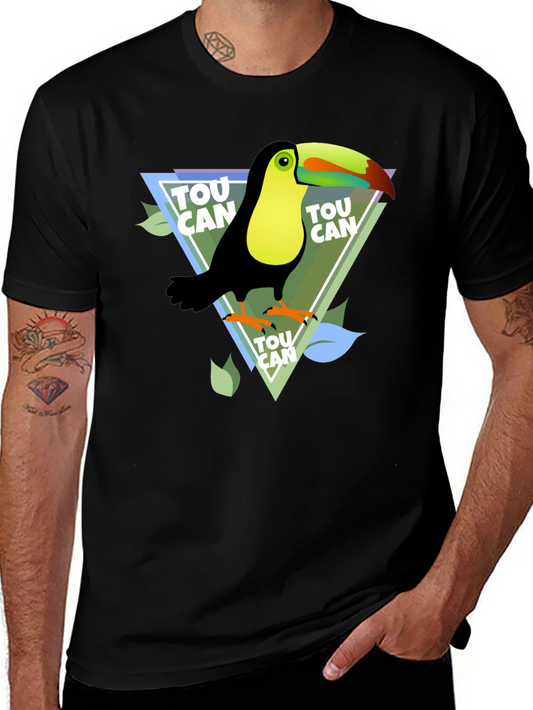 Toucan Graphic Print T-Shirt