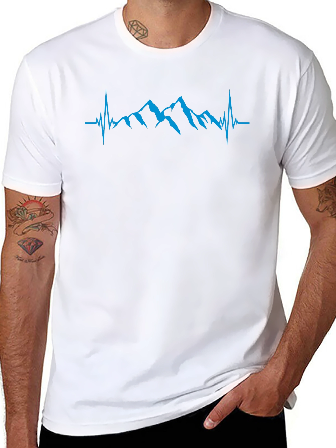 Mountain Heartbeat T-Shirt - Adventure Ready!