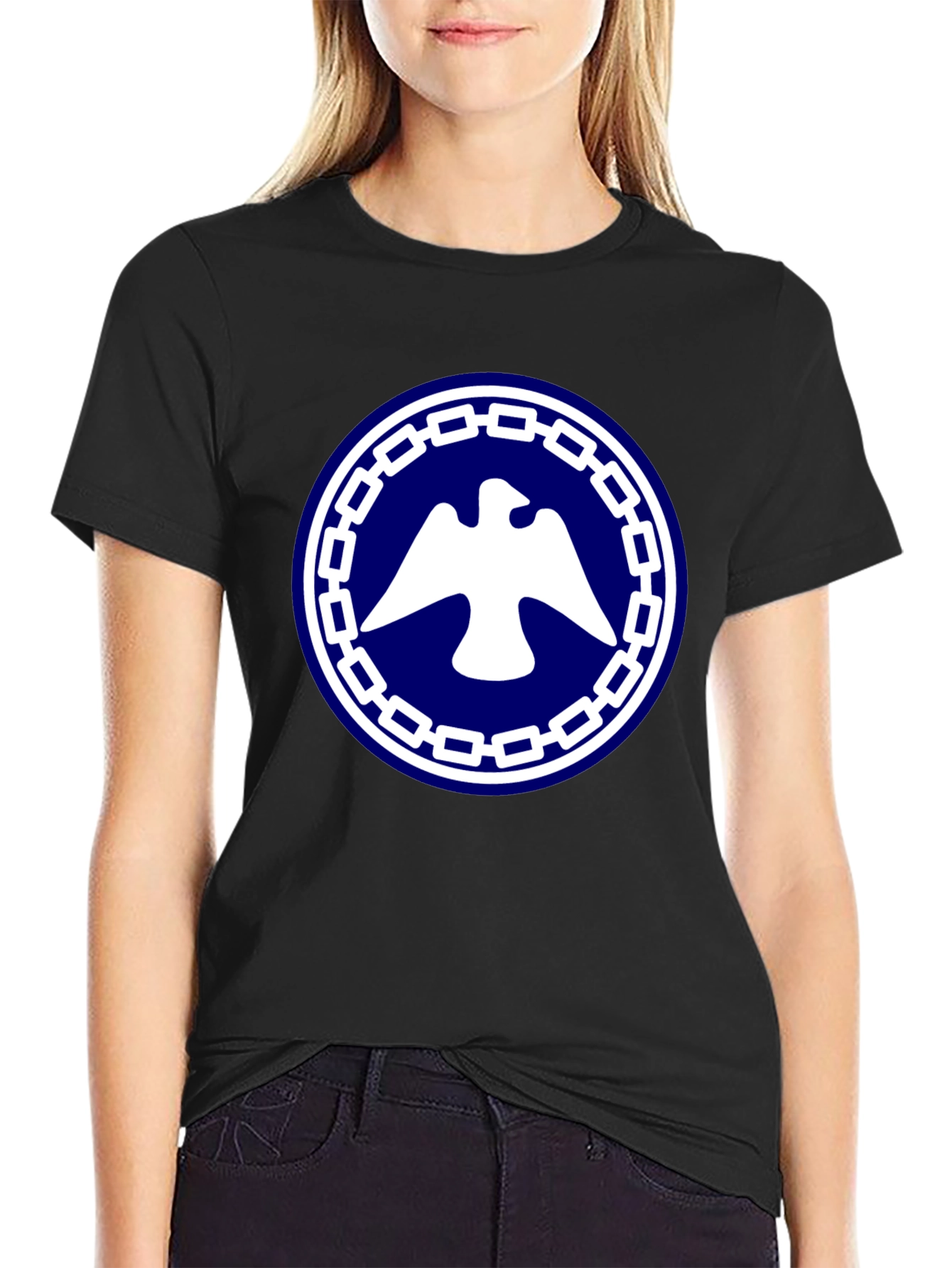 Eagle Emblem Black T-Shirt