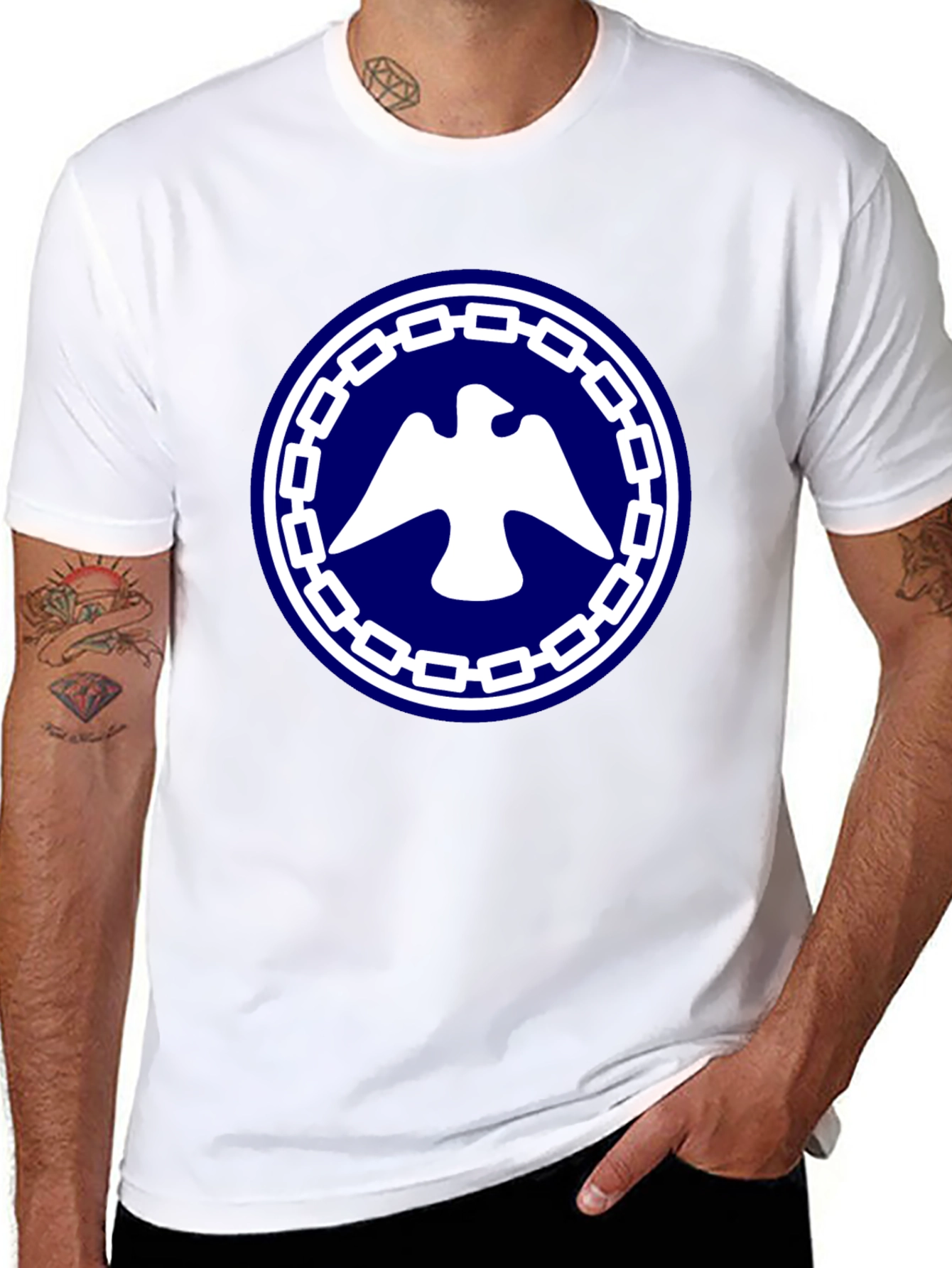 Eagle Emblem Black T-Shirt