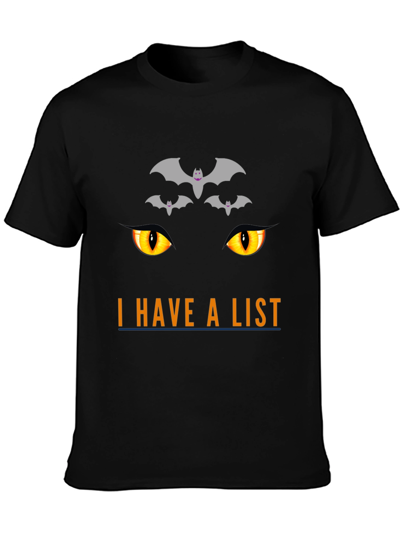 I Have A List Halloween Tee
