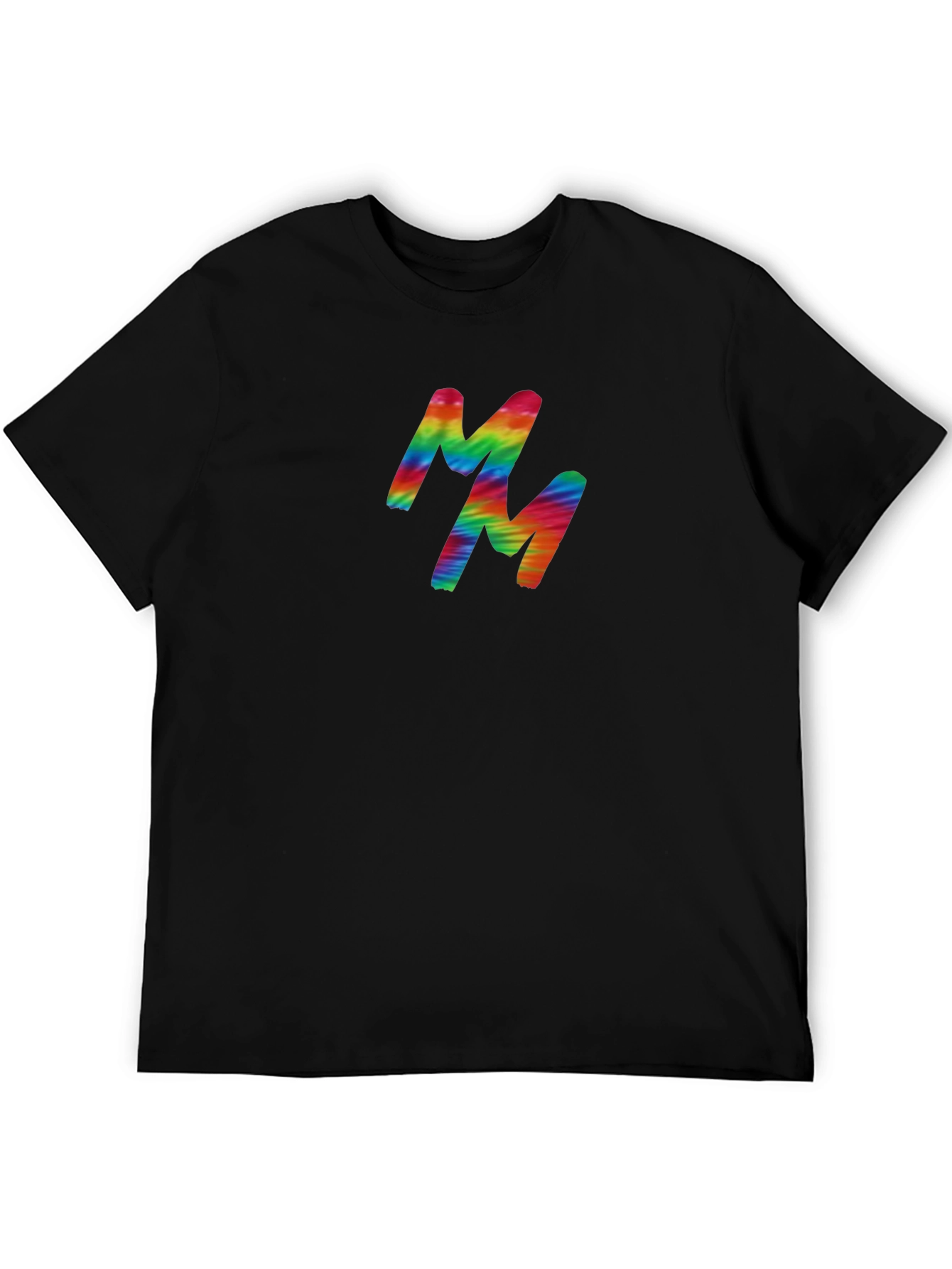 Rainbow MM Graphic Black T-Shirt