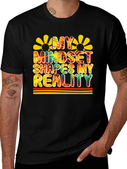 Mindset Shapes Reality Graphic Tee