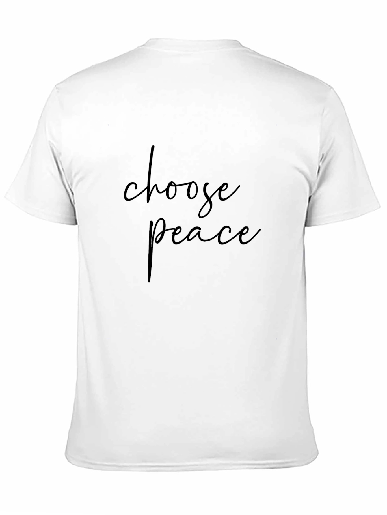 Choose Peace Black T-Shirt