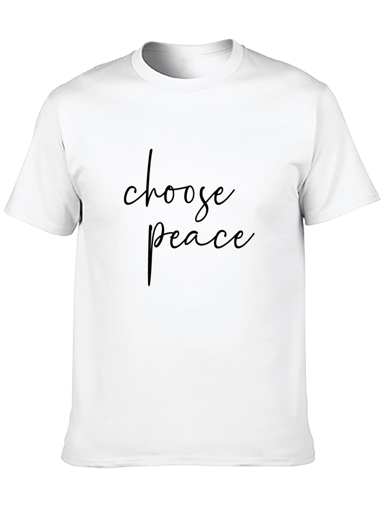 Choose Peace Black T-Shirt