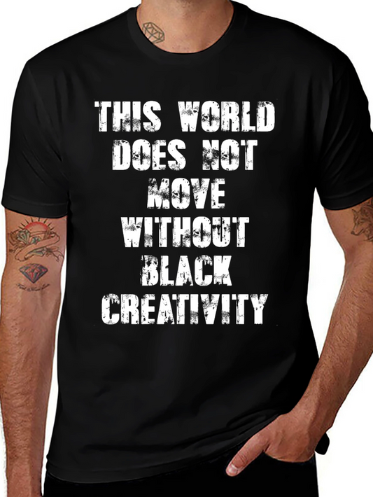 Black Creativity T-Shirt
