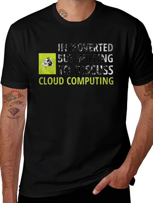 Introverted Cloud Computing T-Shirt