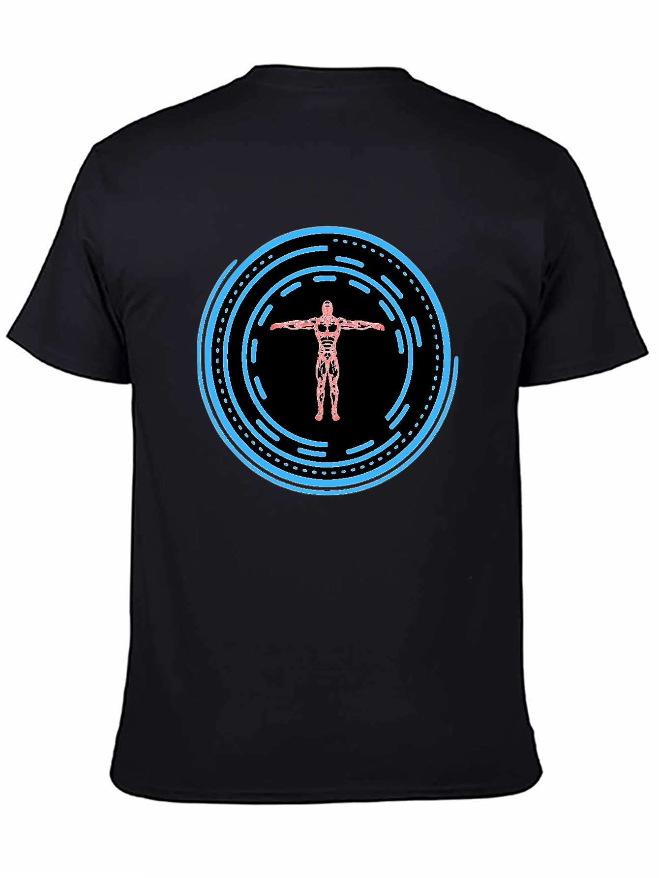 Tech Body Graphic Tee - Modern Style