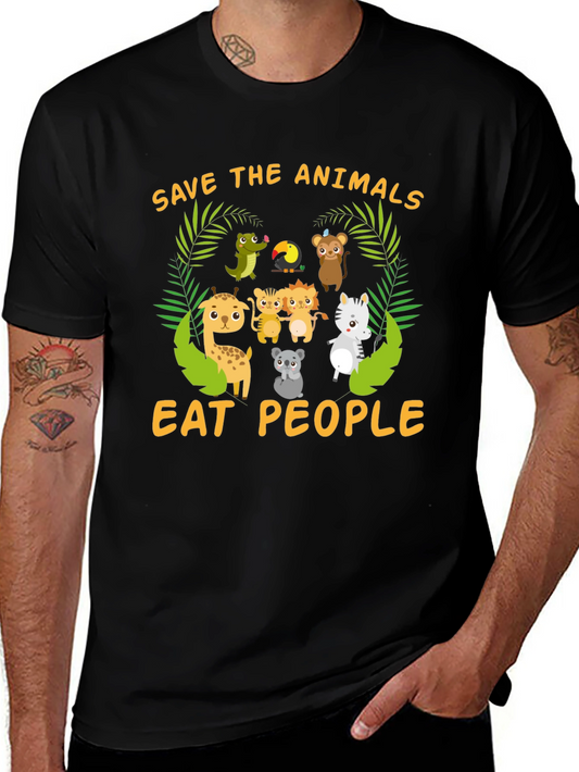 Save the Animals Eat People T-Shirt