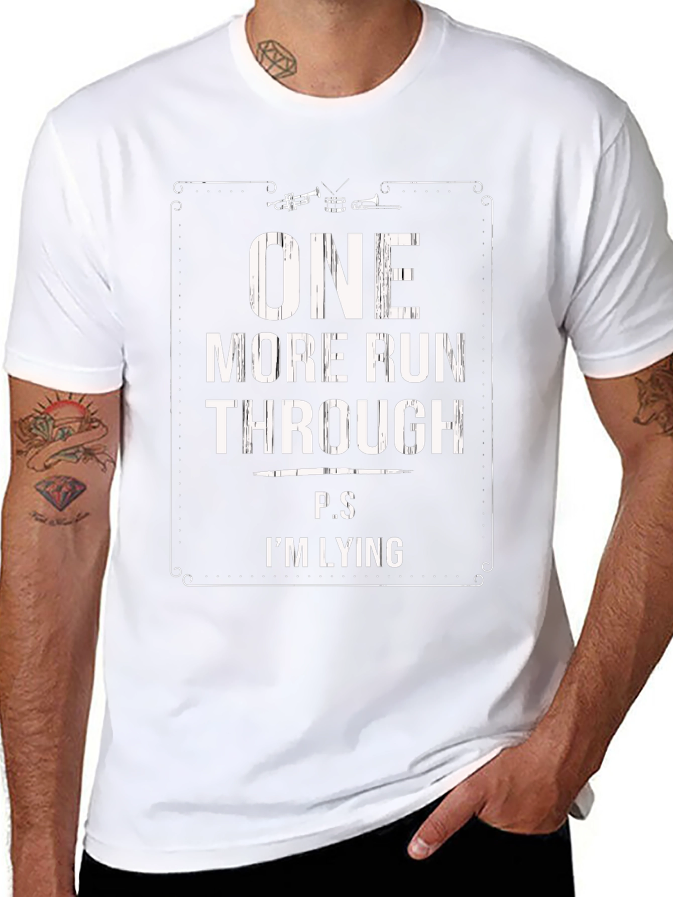 One More Run Through - Musicians T-Shirt