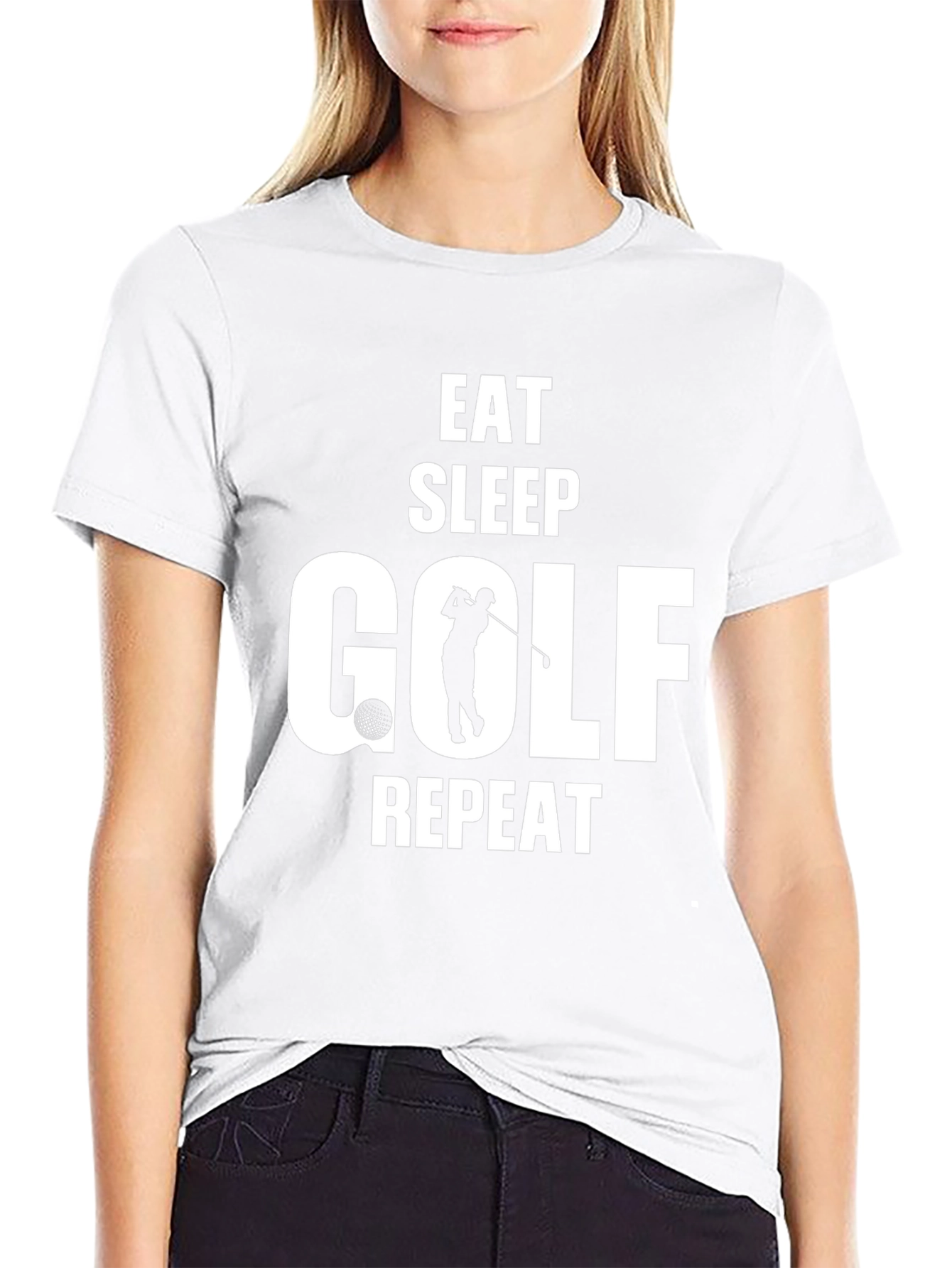 Eat Sleep Golf Repeat T-Shirt