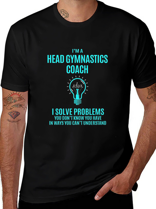 Head Gymnastics Coach T-Shirt