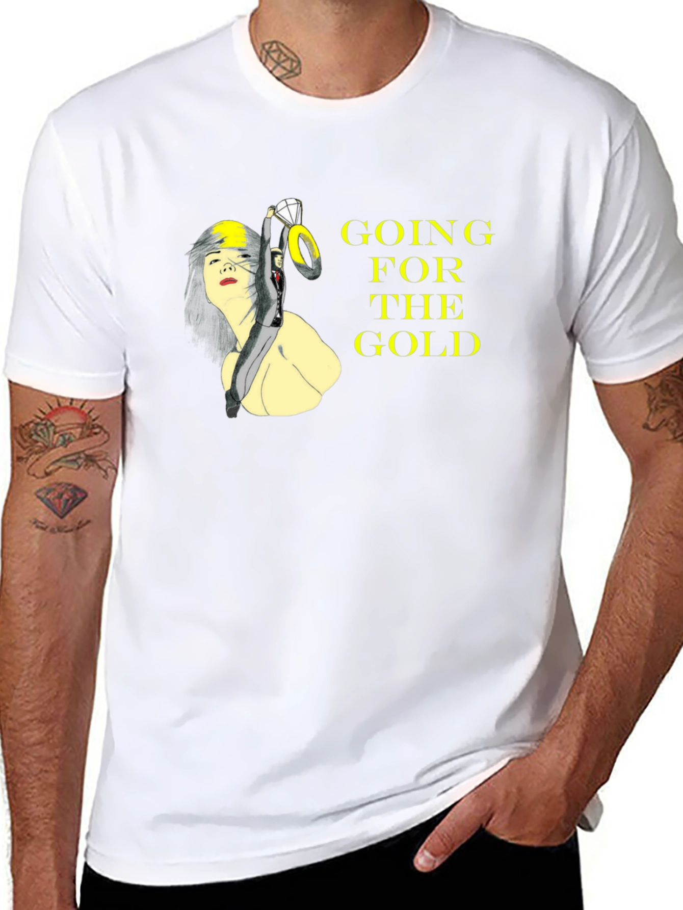 Going for the Gold Graphic T-Shirt