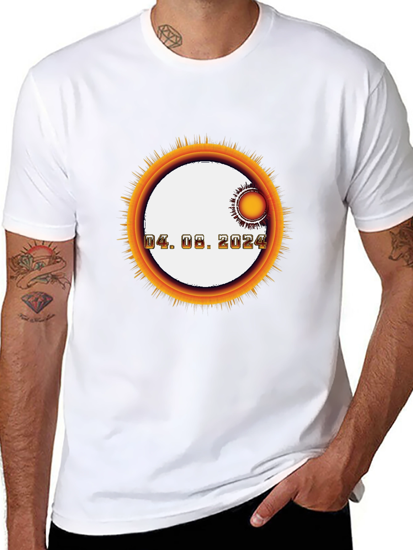Total Solar Eclipse 04.08.2024 T-Shirt