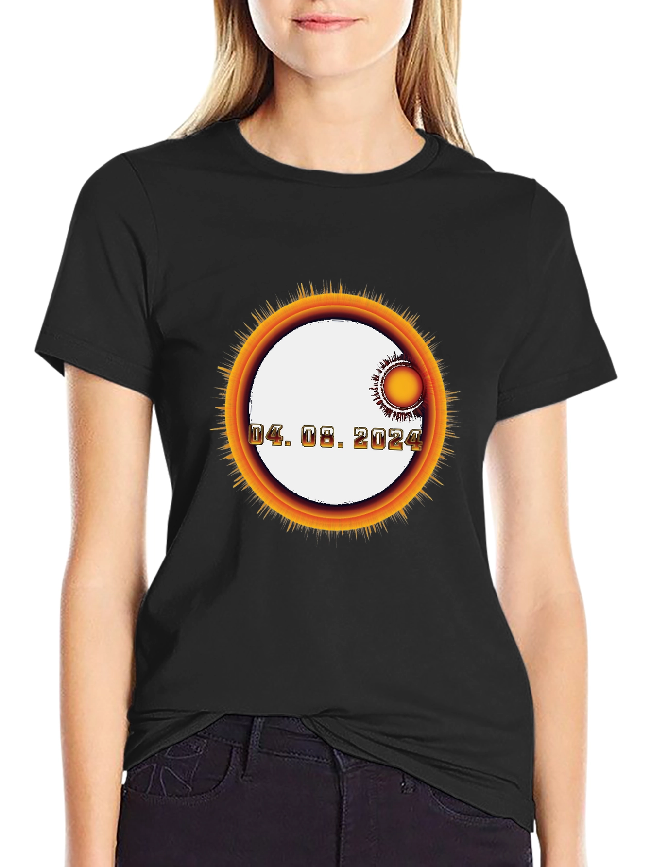 Total Solar Eclipse 04.08.2024 T-Shirt