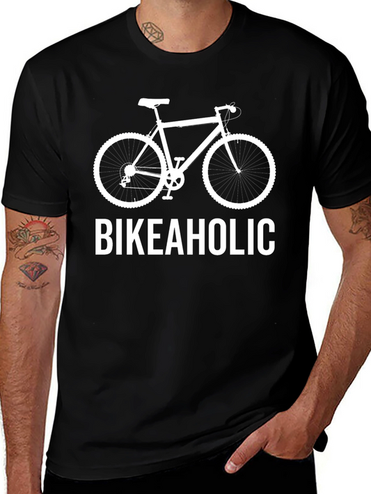 Bikeaholic Black T-Shirt