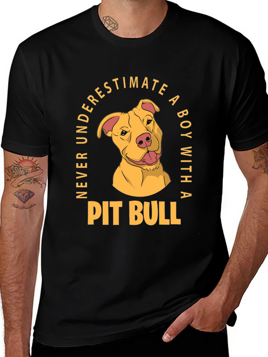 Pit Bull Boy T-Shirt - Never Underestimate