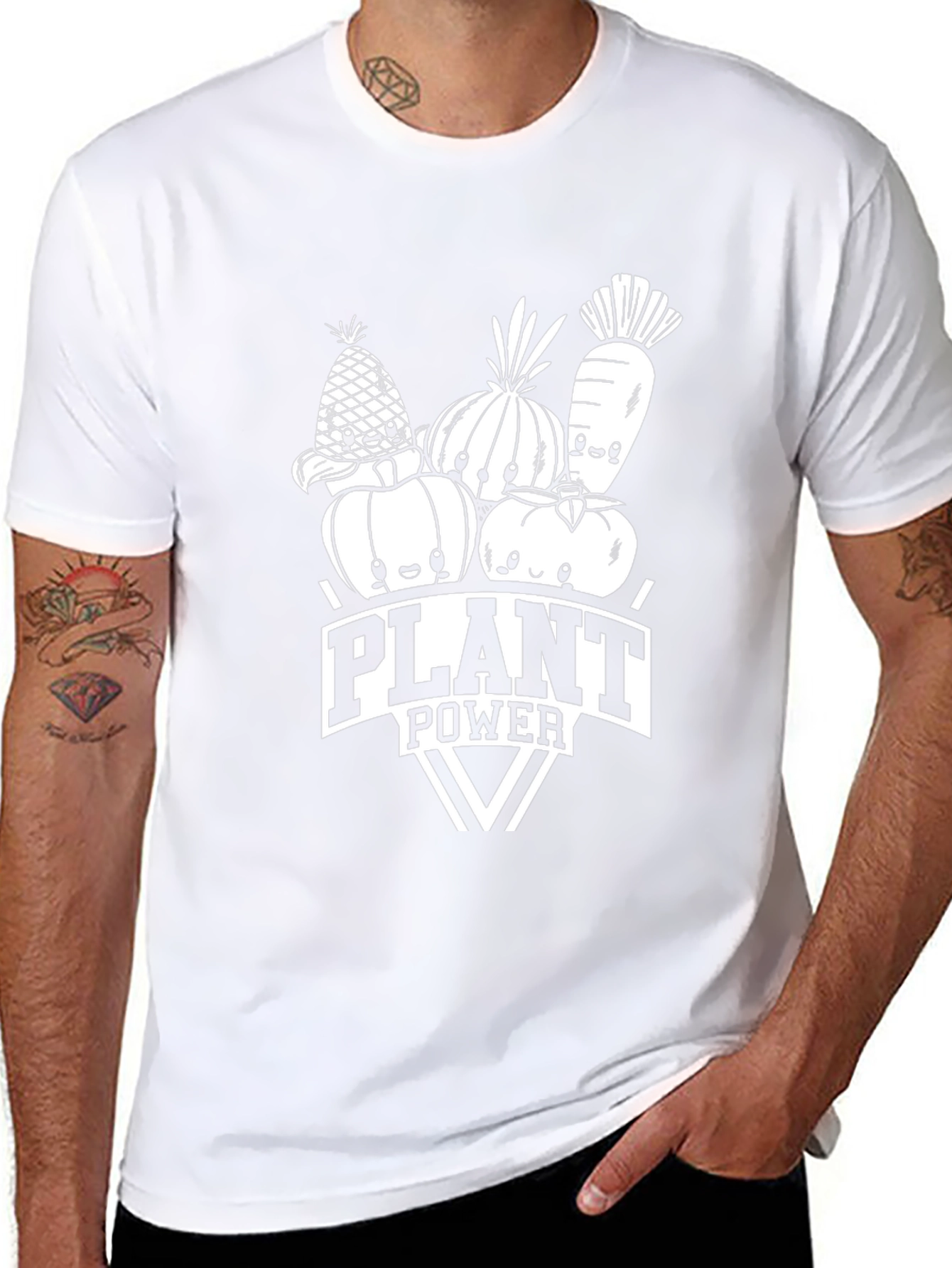 Plant Power Graphic T-Shirt
