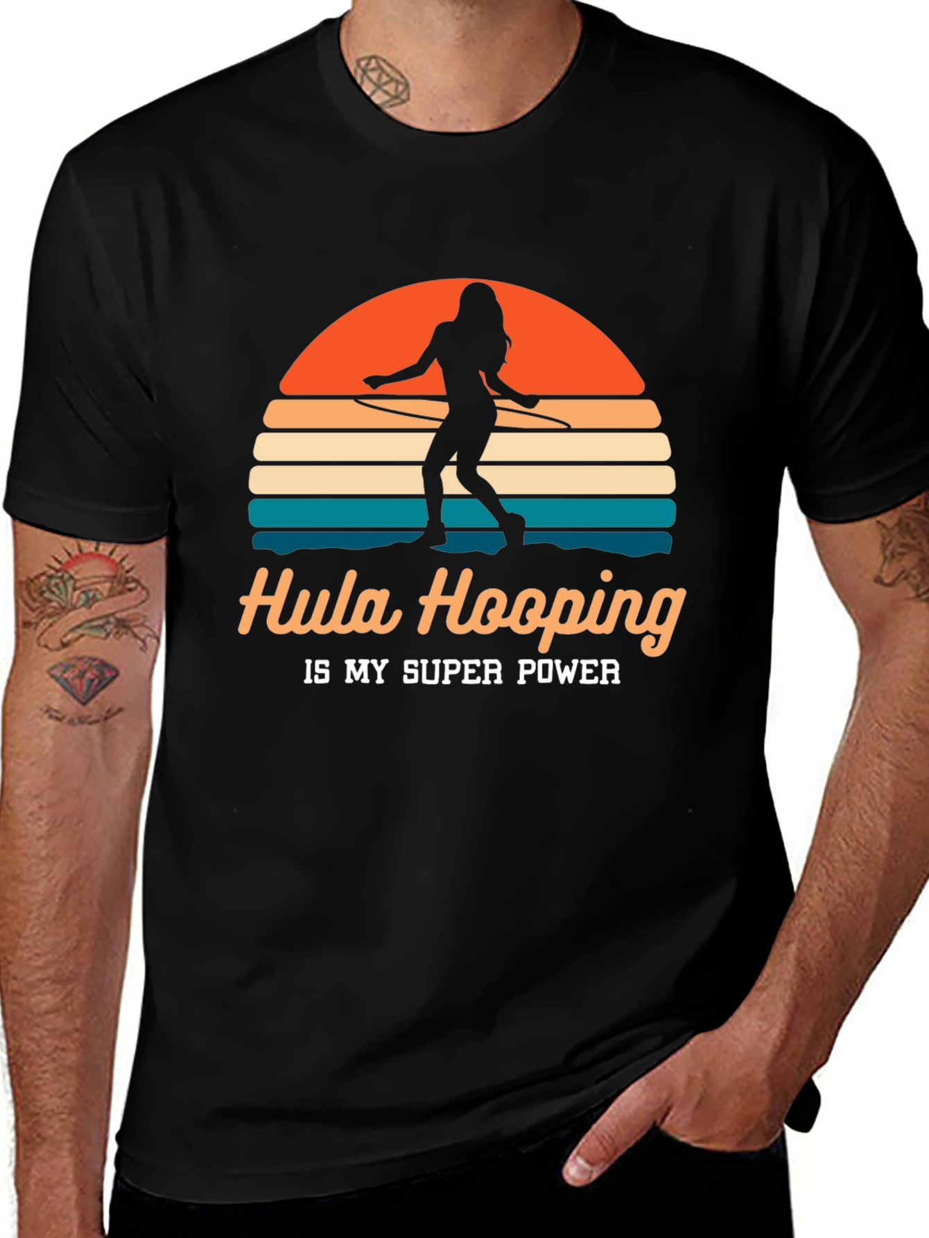 Hula Hooping Super Power T-Shirt