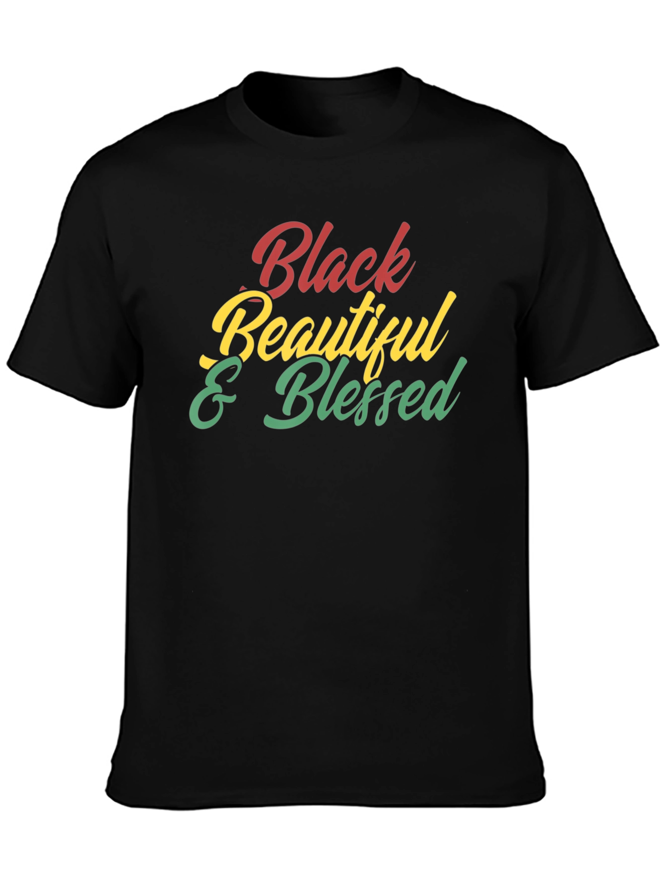 Black Beautiful & Blessed Graphic Tee