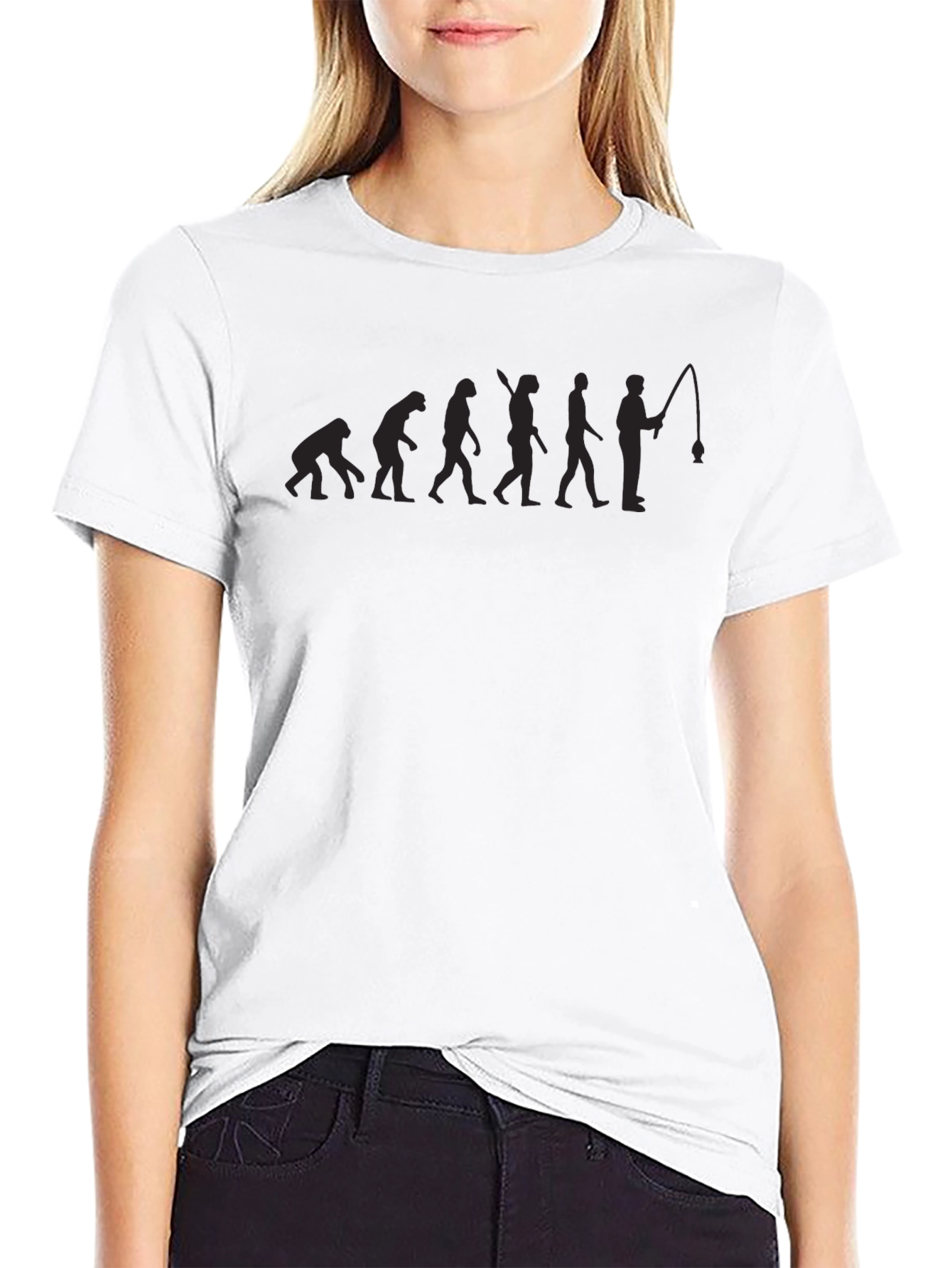 Evolution of Fishing T-Shirt - Funny Angler Tee