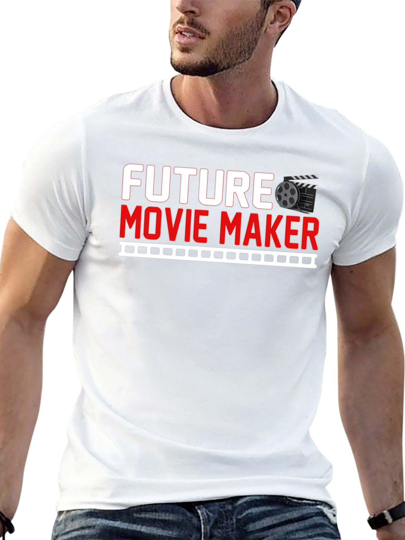 Future Movie Maker Graphic T-Shirt Filmmaker Gift