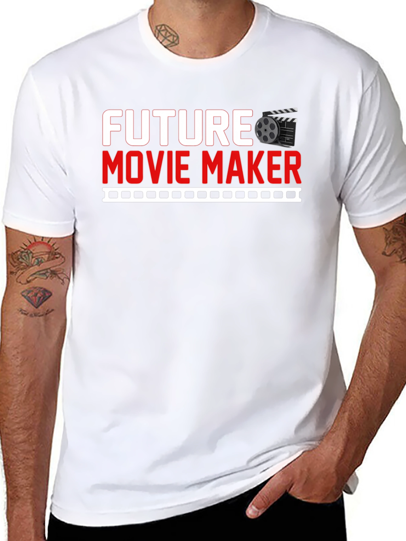 Future Movie Maker Graphic T-Shirt Filmmaker Gift